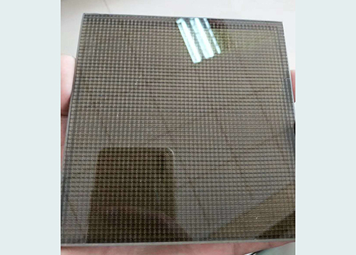 夾絲玻璃